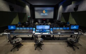 Full Sail University's dubbing stage
