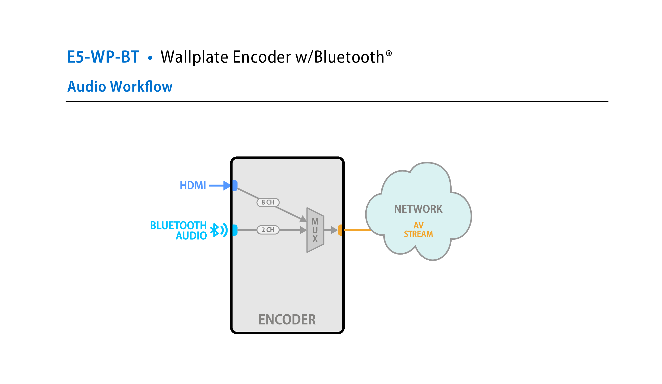 E5-WP-BT Workflow