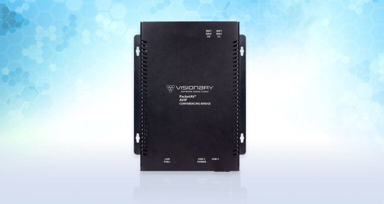Conference Bridge Set Visionary to Introduce Single-Cable AV-over-IP Conferencing Bridge To ...