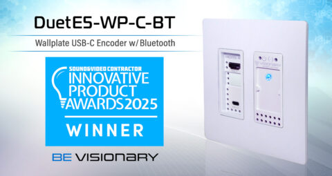 DuetE5-WP-C-BT Sound & Video Contractor Innovative Product Award
