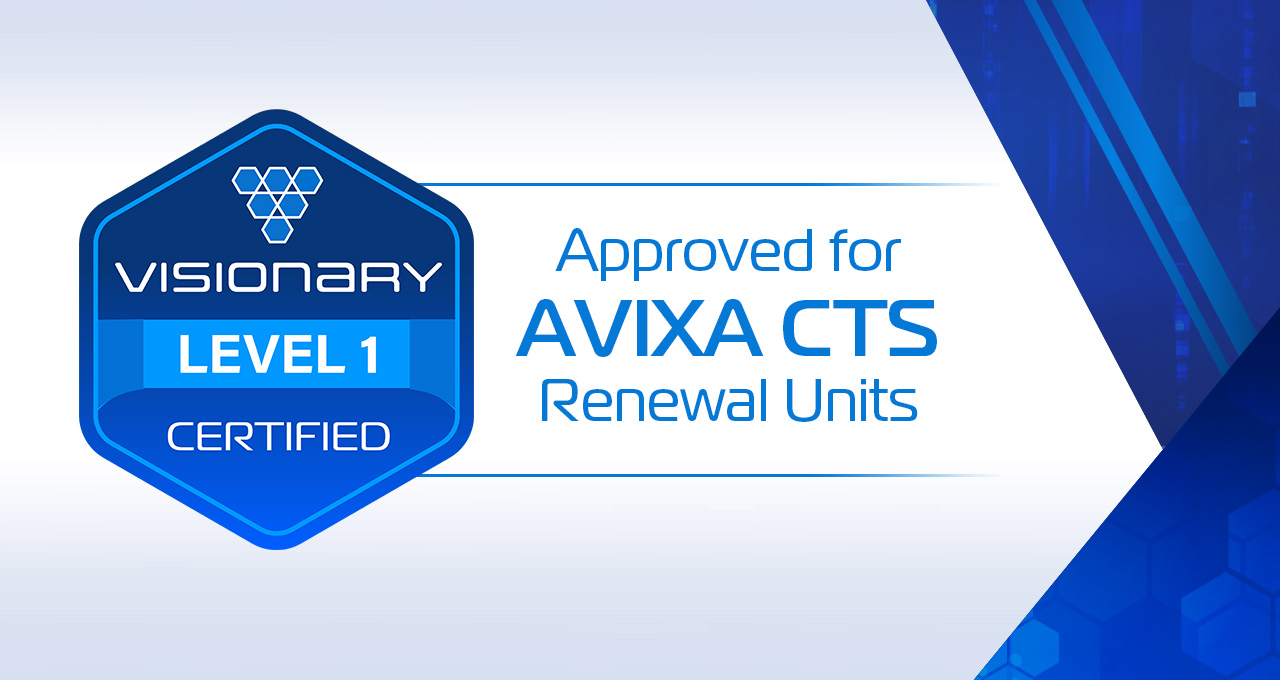 AVIXA CTS Renewal Units